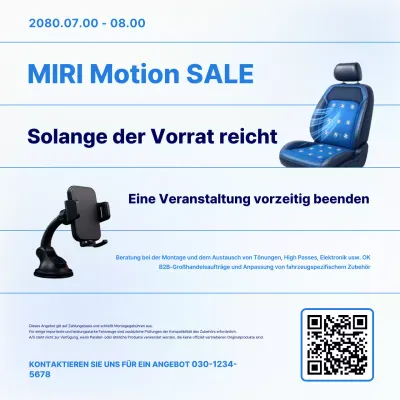 Blaues modernes Autozubehör im Angebot