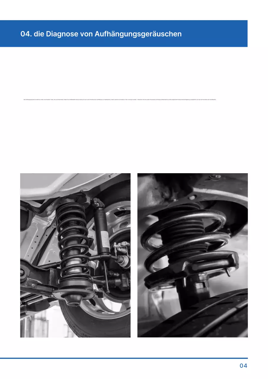 Blaue moderne Autoteile-Werbung