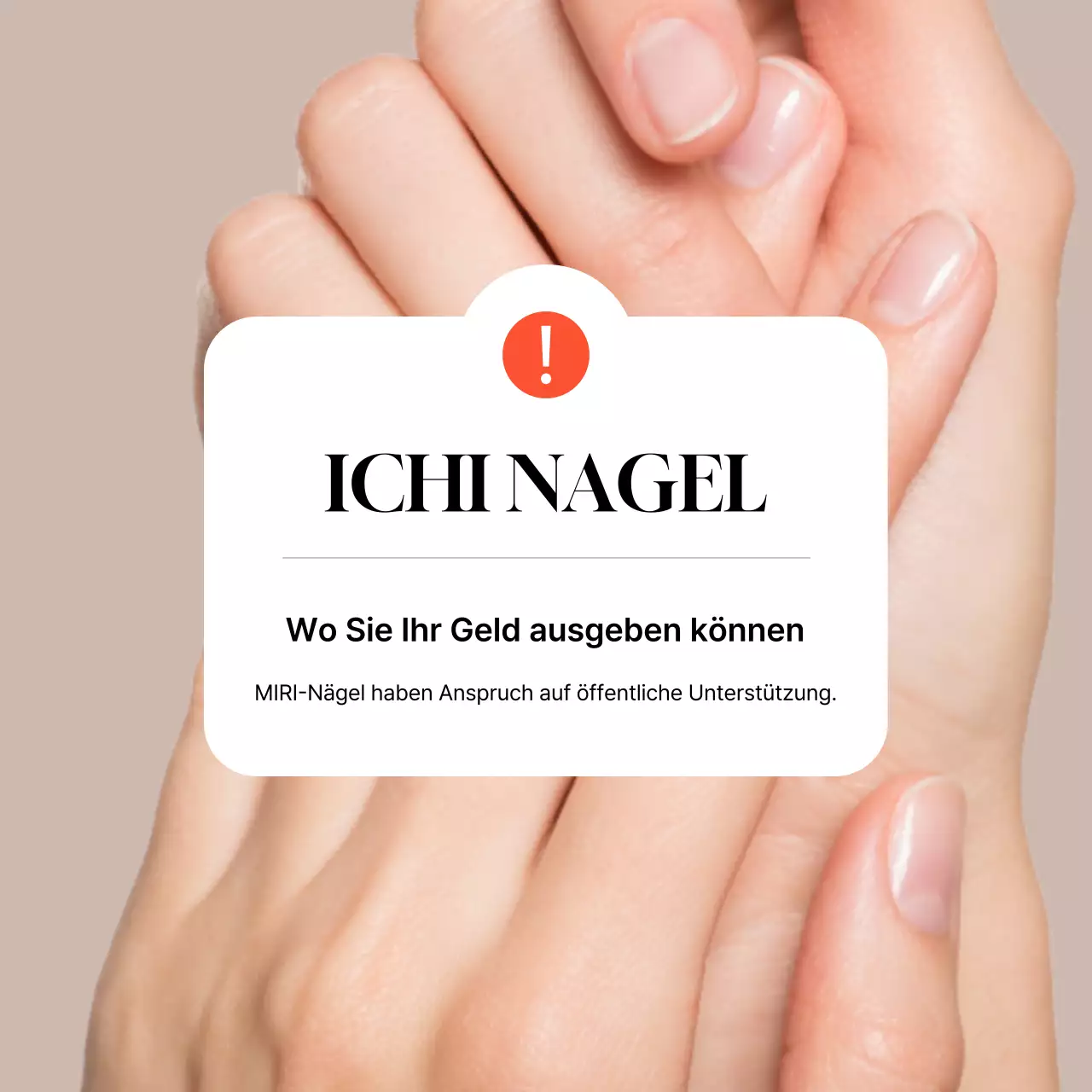 Leitfaden zum Beige Clean Nail Art Minseong Support Fund