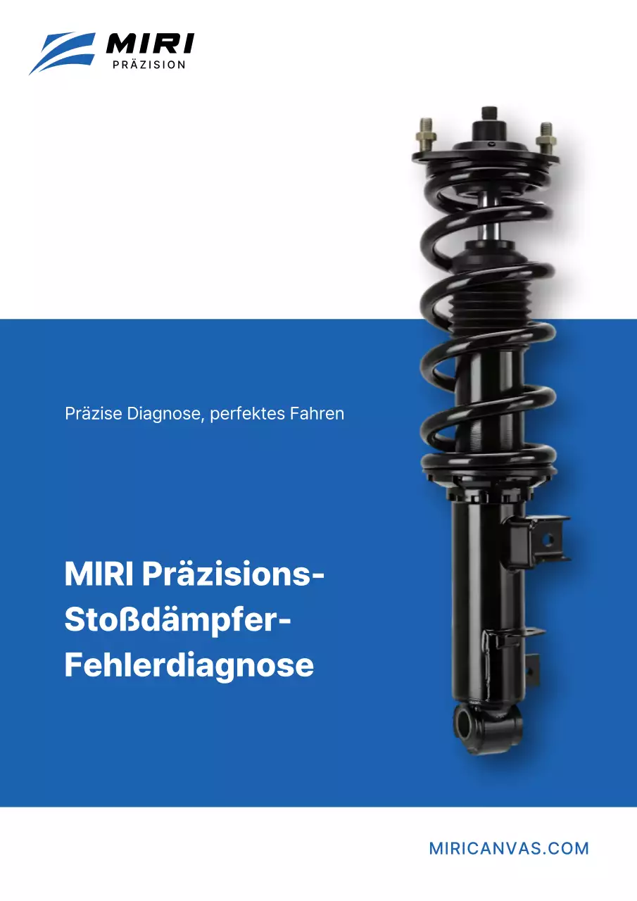 Blaue moderne Autoteile-Werbung