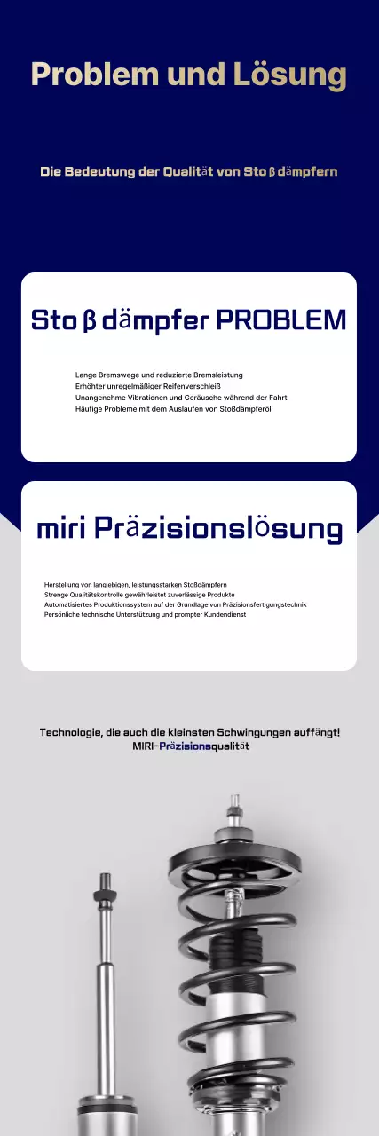 Blaue moderne Autowerbung