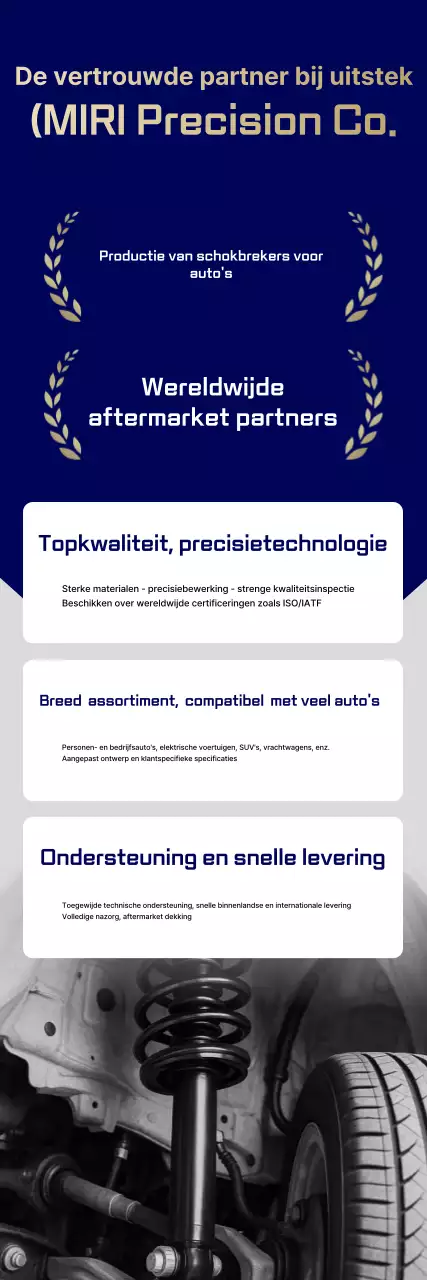 Blauwe moderne auto-advertentie