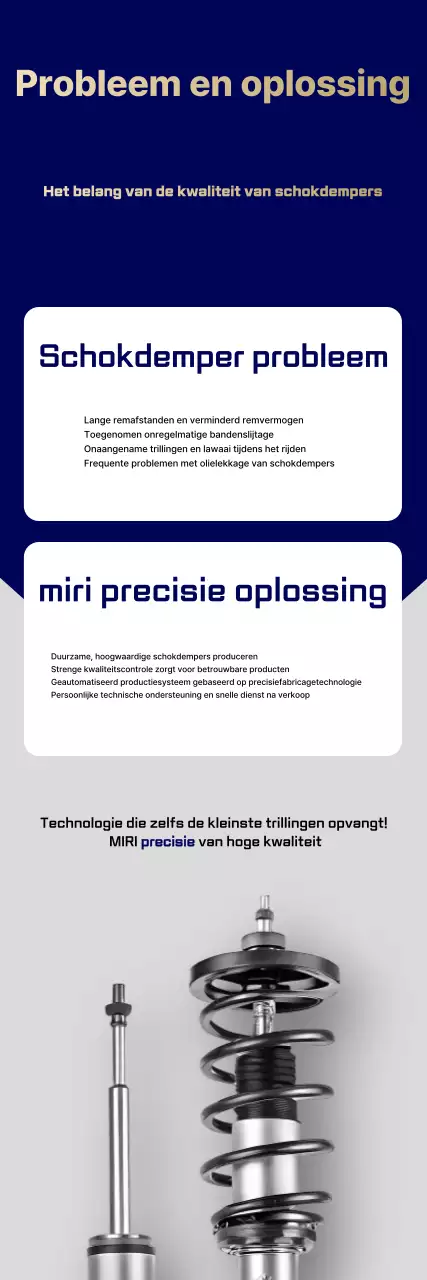 Blauwe moderne auto-advertentie