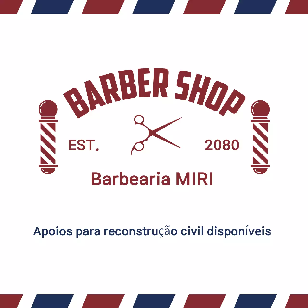 Promoção Red Vintage Barbershop