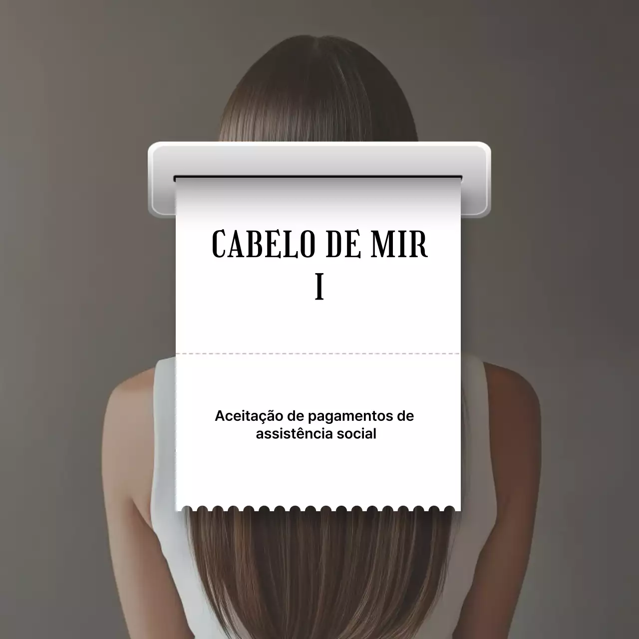 Guia de pagamento do Fundo de Apoio Minseong Moderno Cinza Promoção