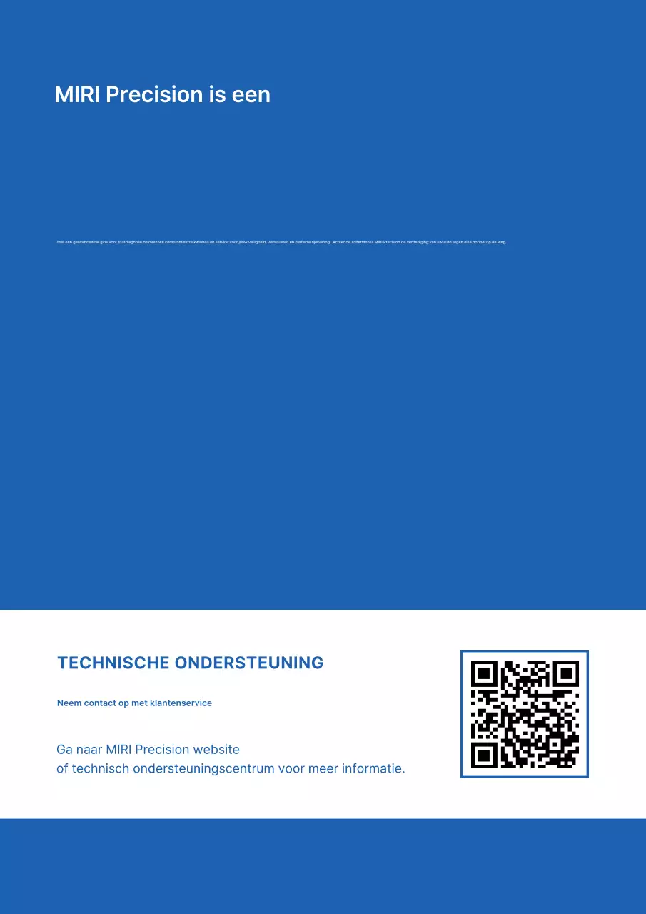 Advertentie voor blauwe moderne auto-onderdelen