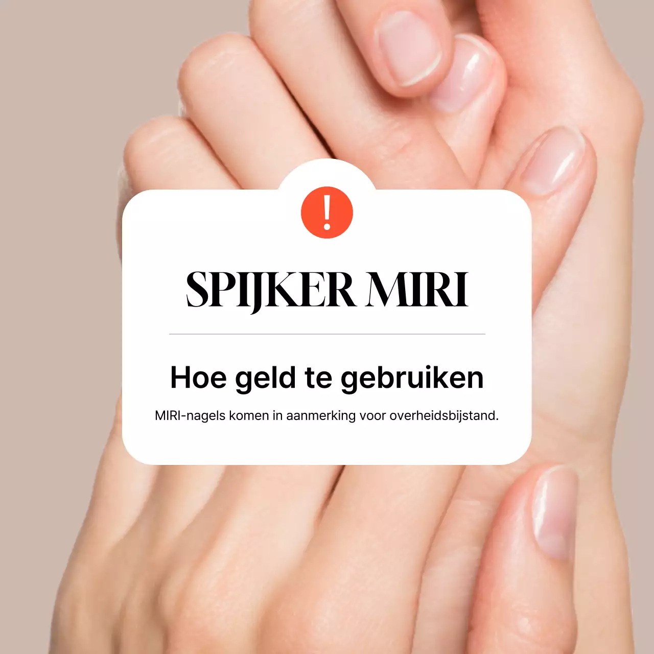 Beige Clean Nail Art Minseong Support Fund Gids