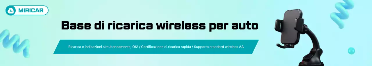 Pubblicità di accessori per auto moderne blu cielo