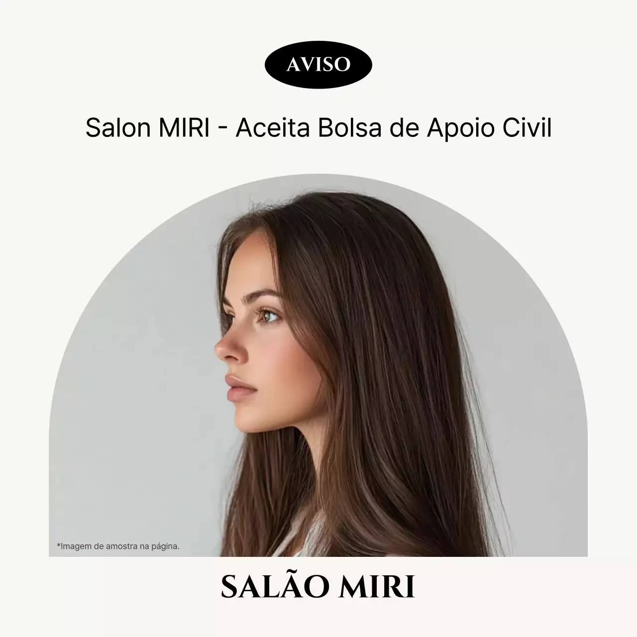 Guia do Fundo de Apoio ao Meio de Vida do Salão de Beleza Bege Clean