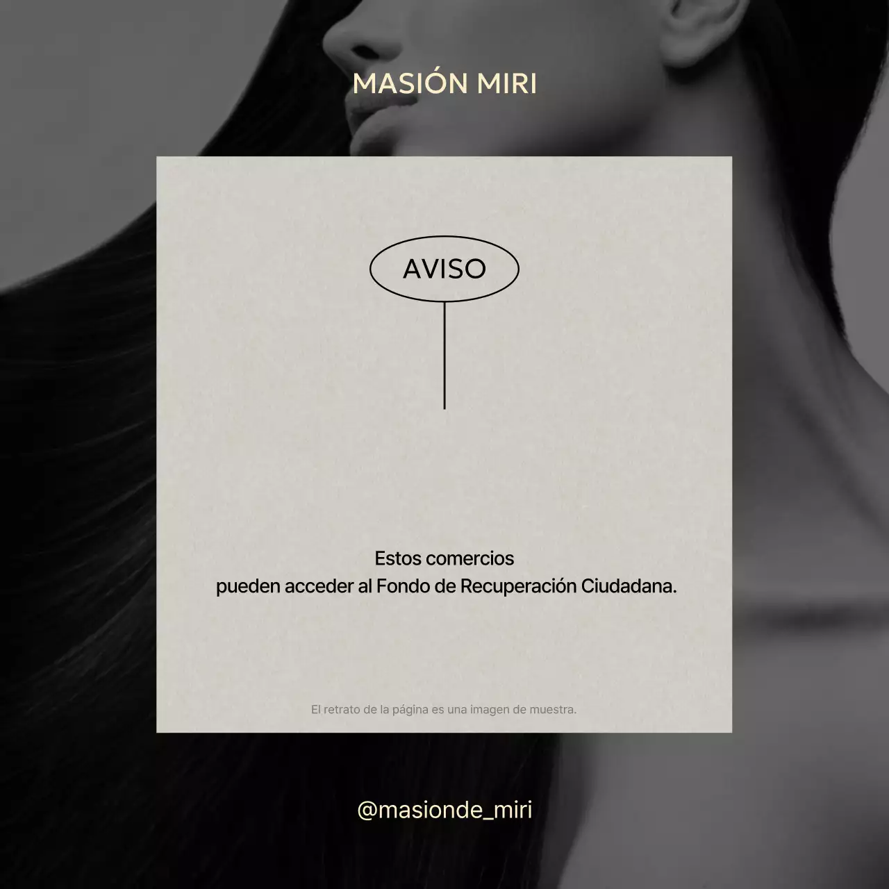 Aviso informativo sobre el Fondo de Apoyo a la Subsistencia de Gray Modern Store