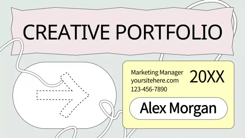 Beige Creative Portfolio Presentation