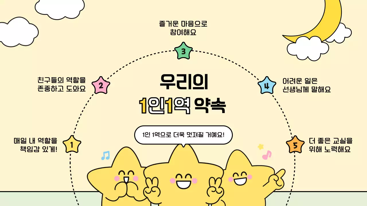 민트 아기자기한 교육 자료 안내