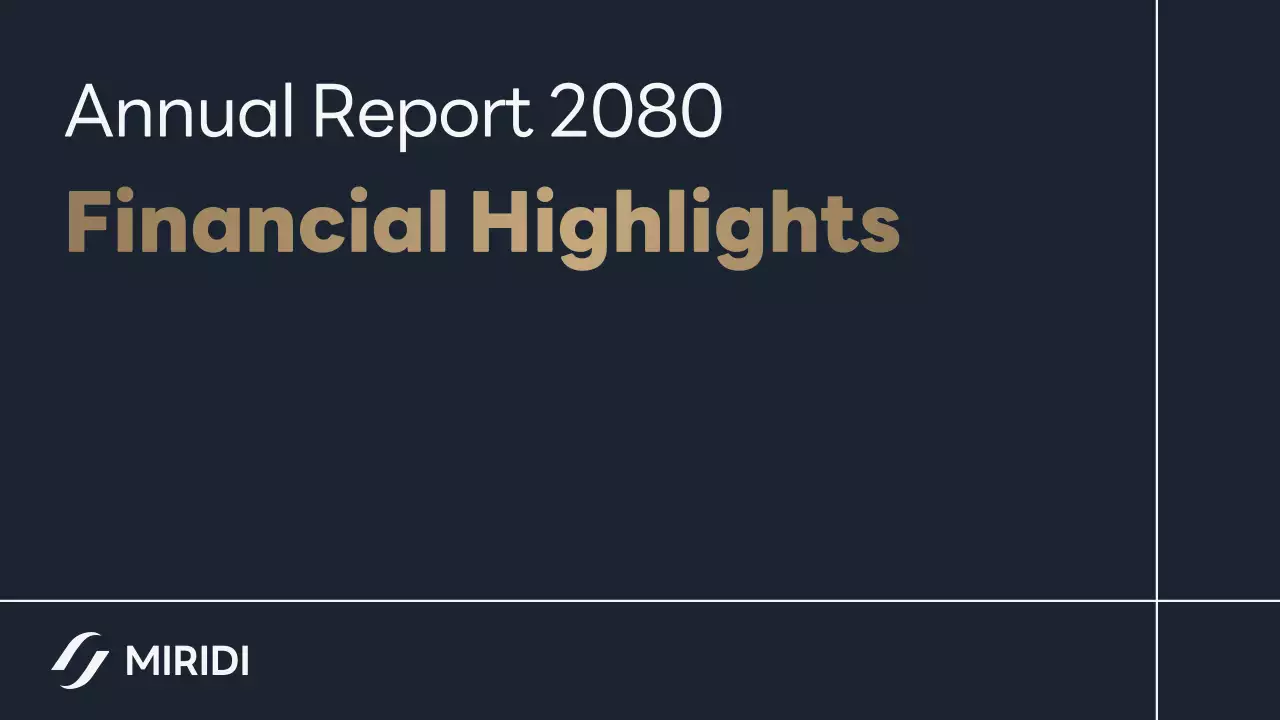 남색 모던 보고서 정보 전달