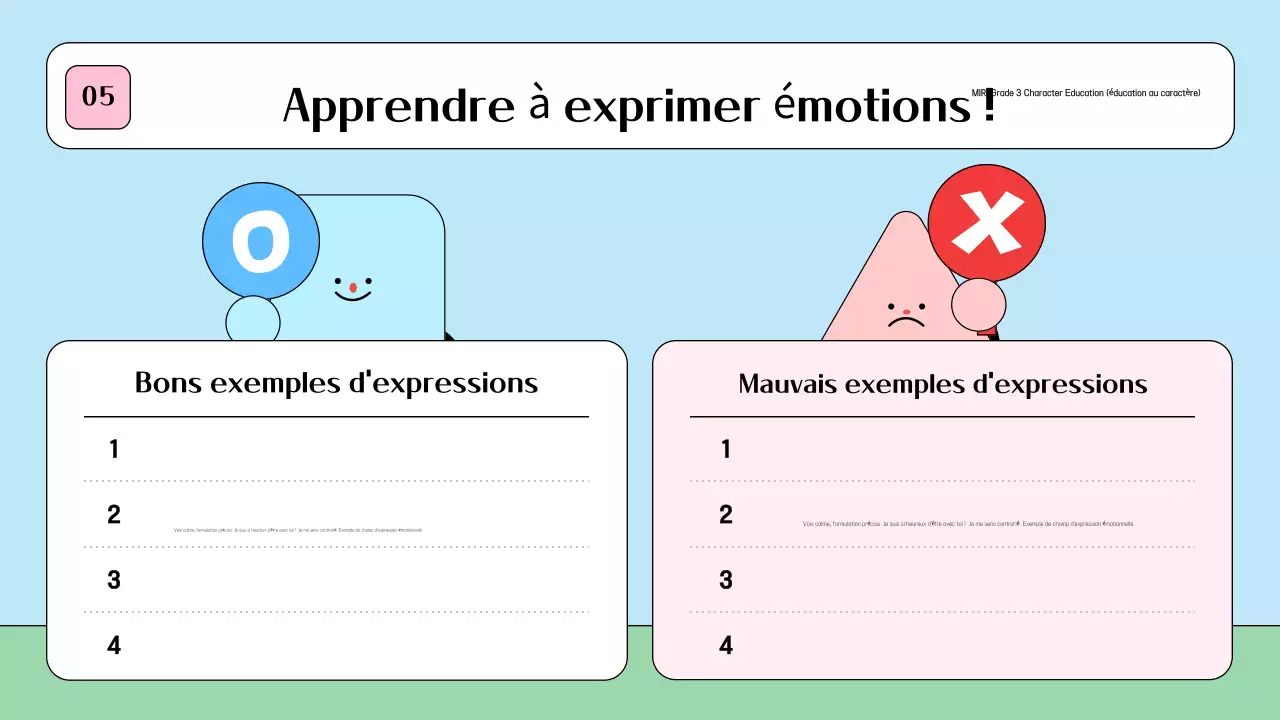 Matériel éducatif pour enfants mignons « Bébé bleu ciel »