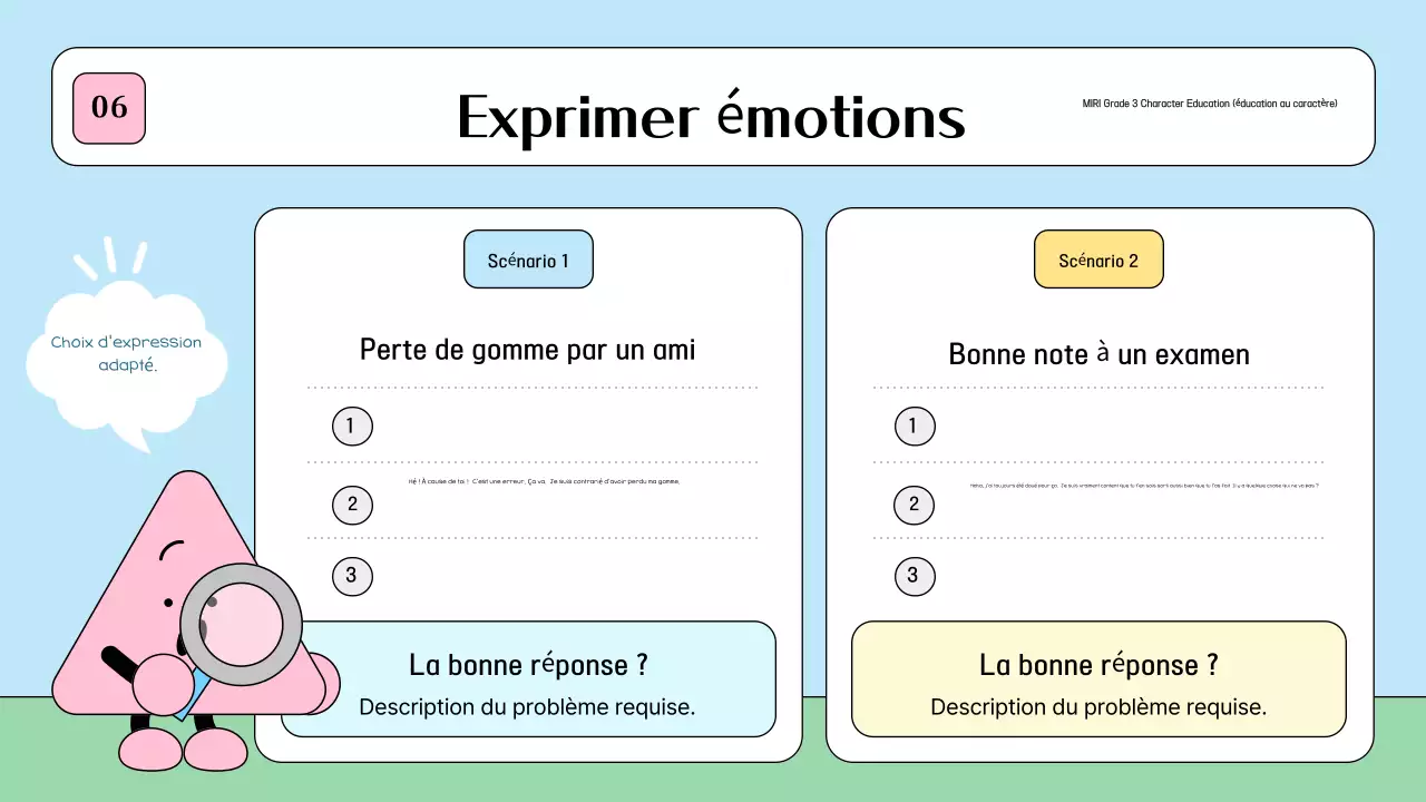 Matériel éducatif pour enfants mignons « Bébé bleu ciel »