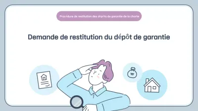 Description de l'immobilier propre bleu ciel