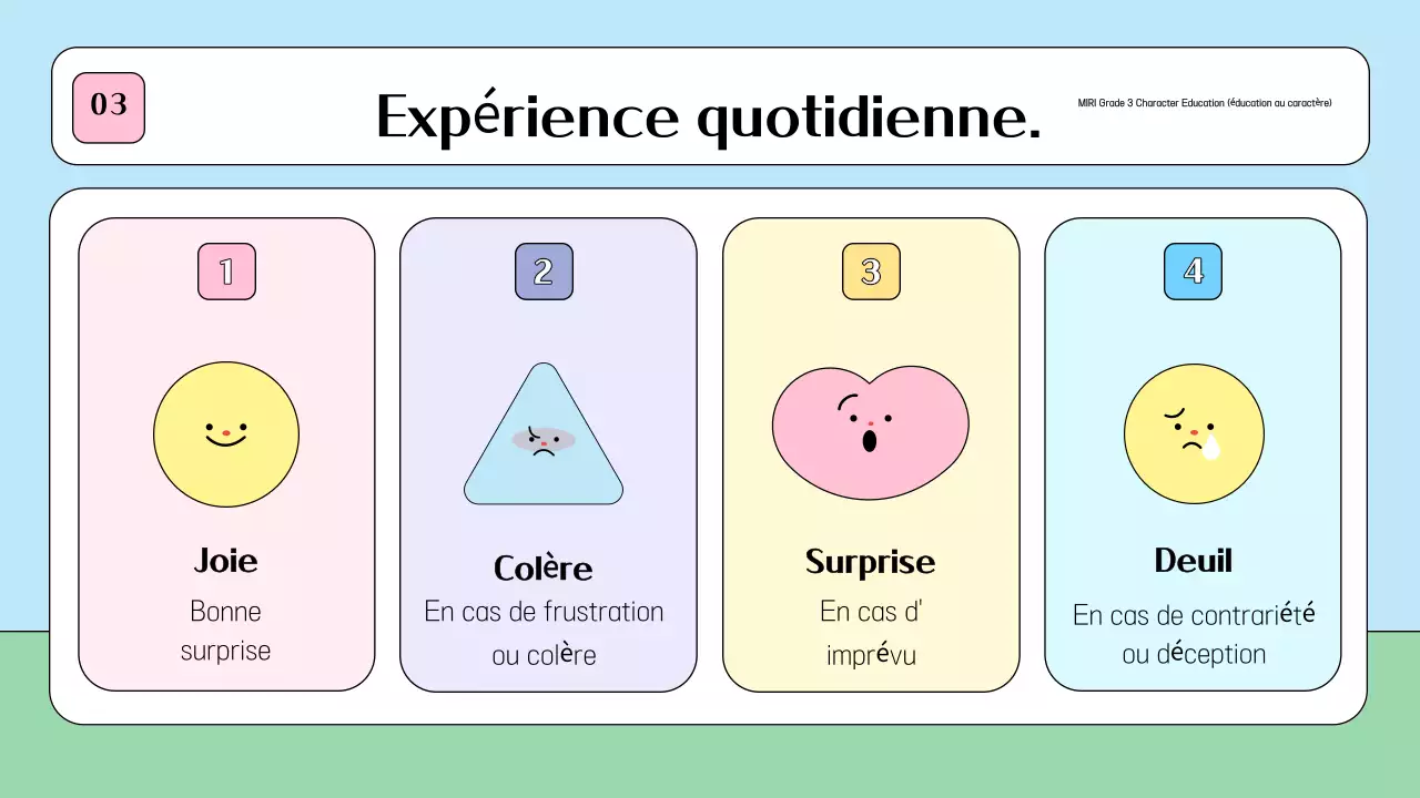 Matériel éducatif pour enfants mignons « Bébé bleu ciel »