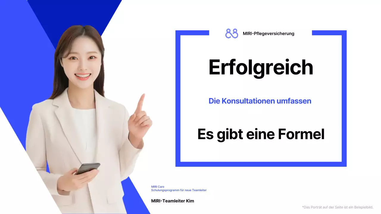 Blue Modern Counseling Training