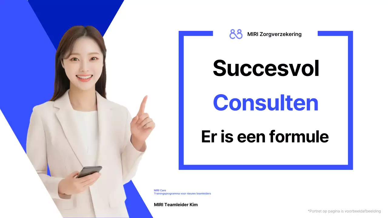 Blauwe Moderne Counseling Training