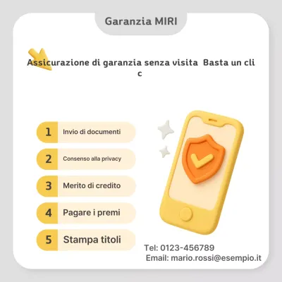 Pubblicità di Gray Modern Insurance