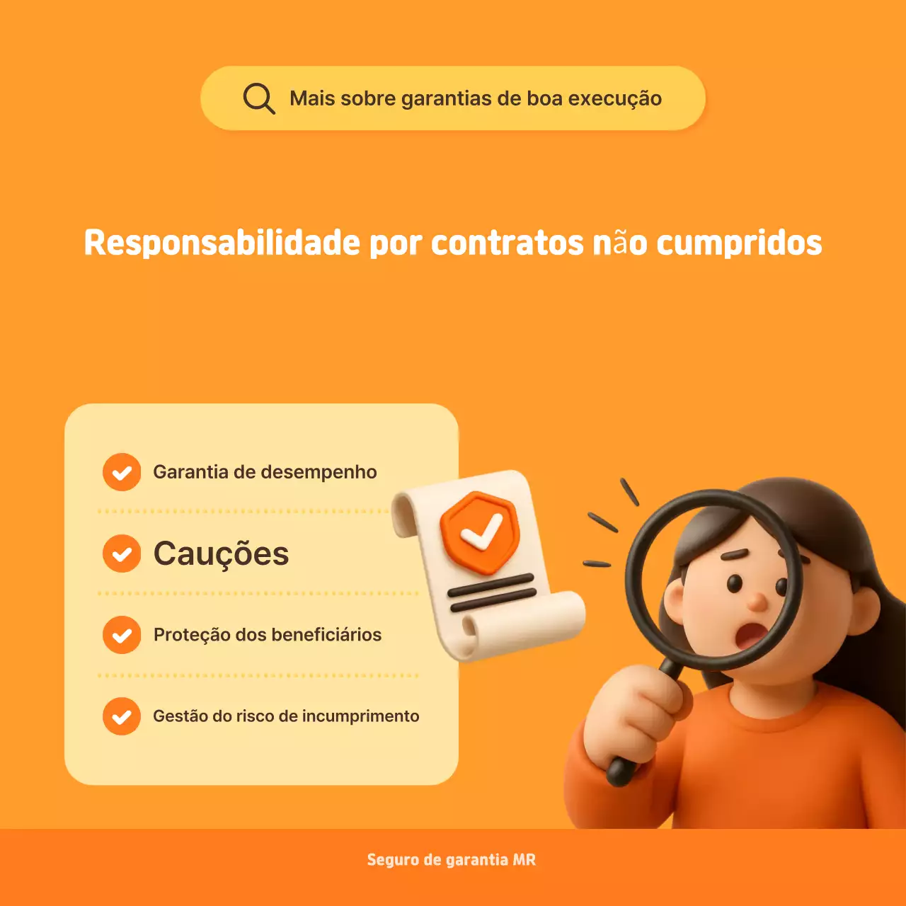 Anúncio de Seguro Simples Laranja