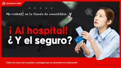 Anuncio de seguros de Red Modern