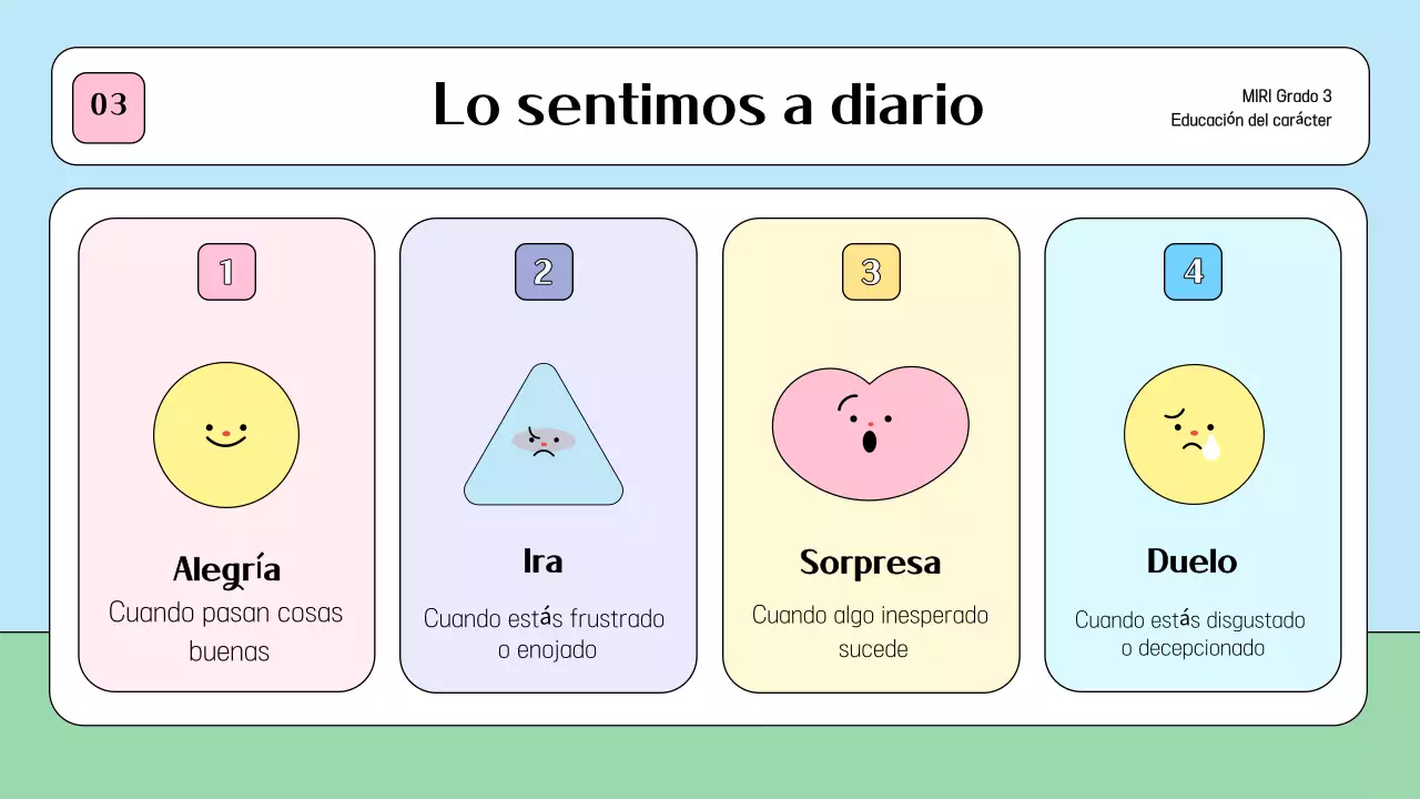 Material educativo infantil bonito de bebé azul cielo