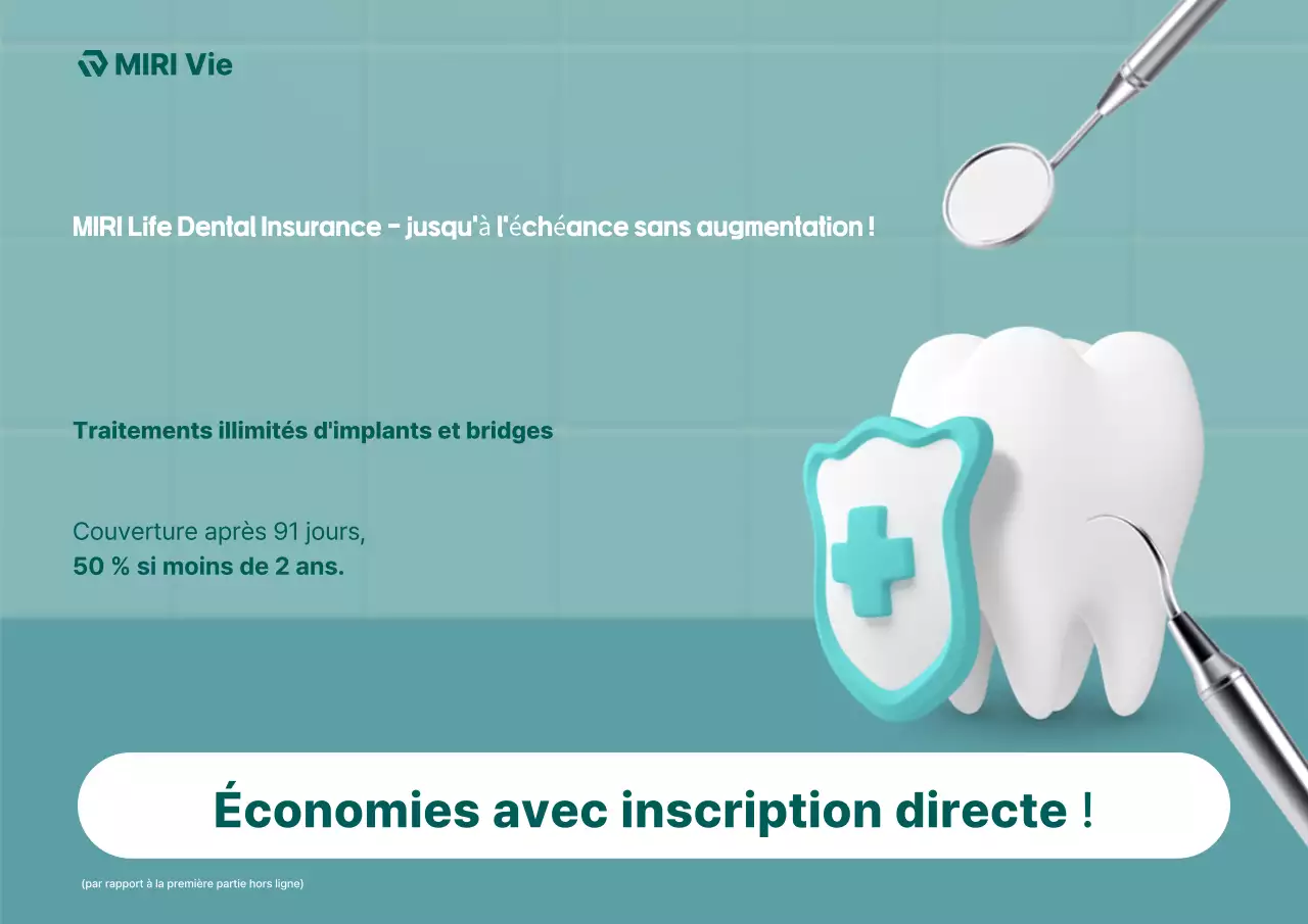 Publicité d'assurance Mint Modern