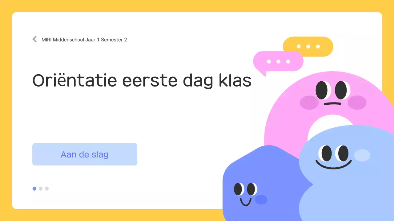 Geel Baby Educatief Materiaal