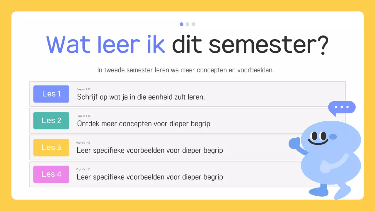 Geel Baby Educatief Materiaal