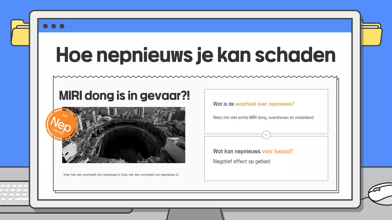 Blauwe eenvoudige educatieve materialengids