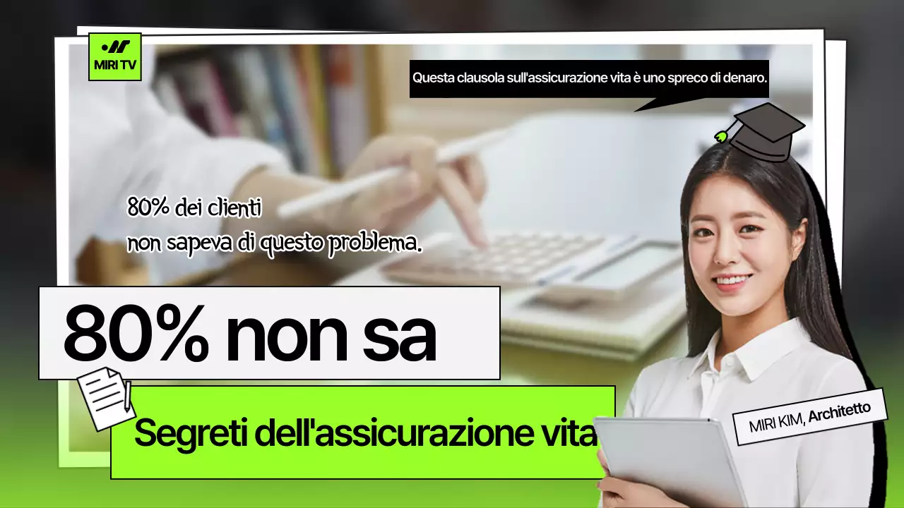 Informazioni sull'assicurazione sulla vita pulite in verde lime