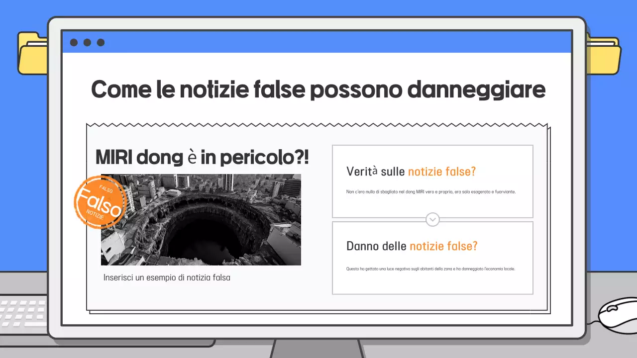 Guida ai materiali didattici semplici blu