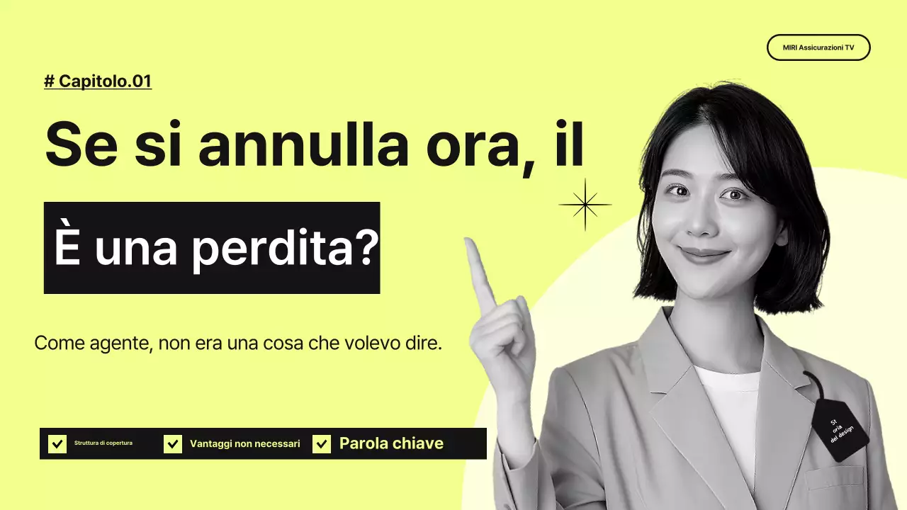 Semplici informazioni sull'assicurazione sulla vita in colori neon