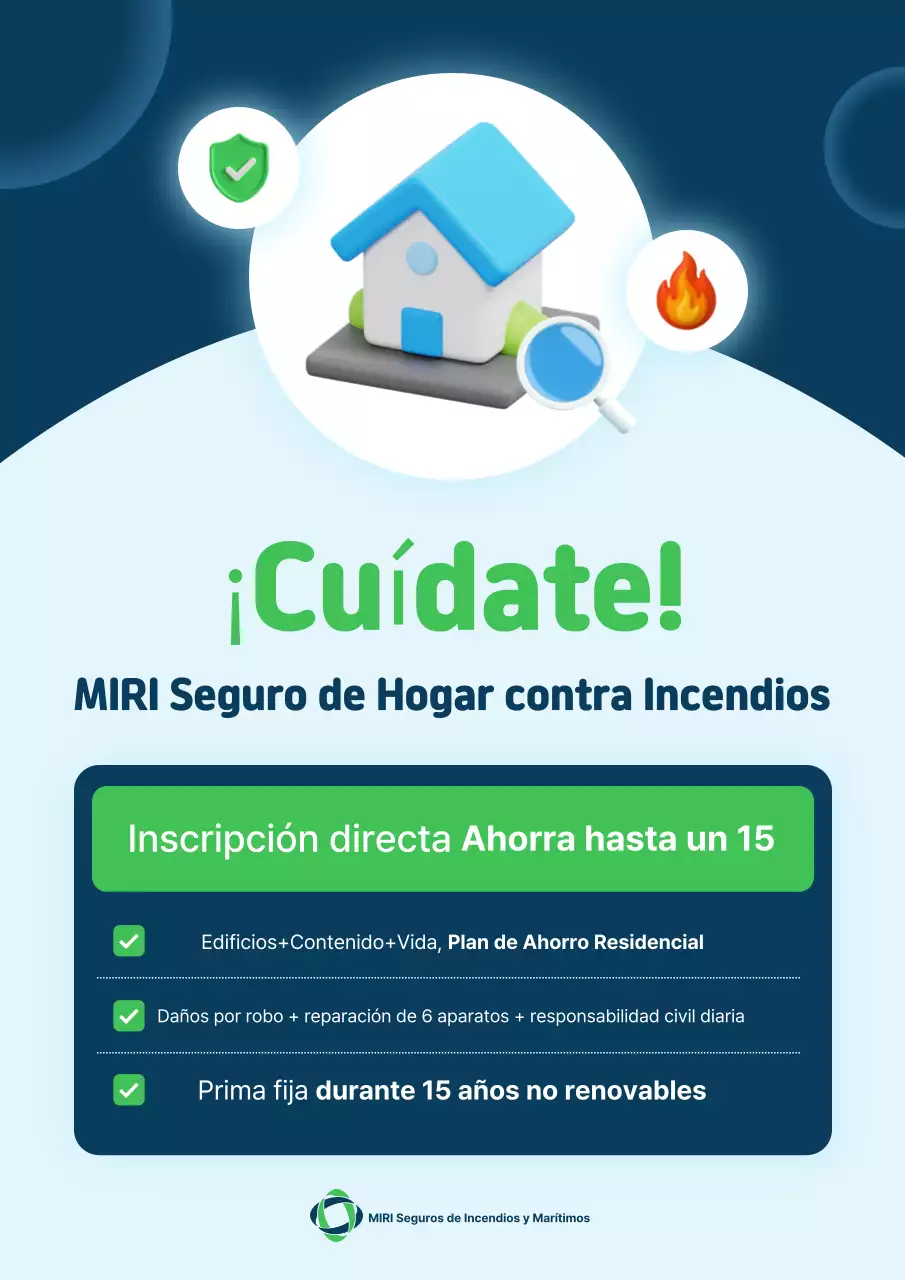 Anuncio de Blue Modern Insurance