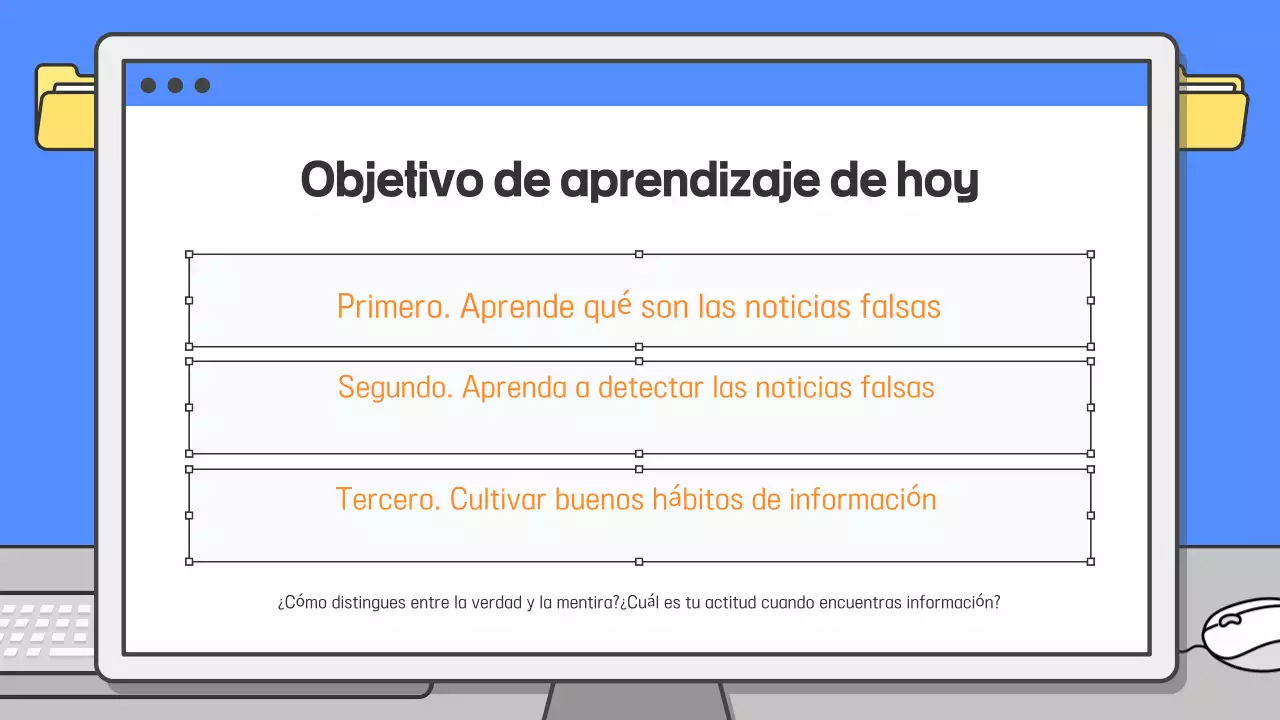 Guía de materiales educativos sencillos de Blue