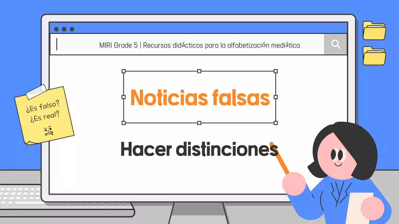 Guía de materiales educativos sencillos de Blue