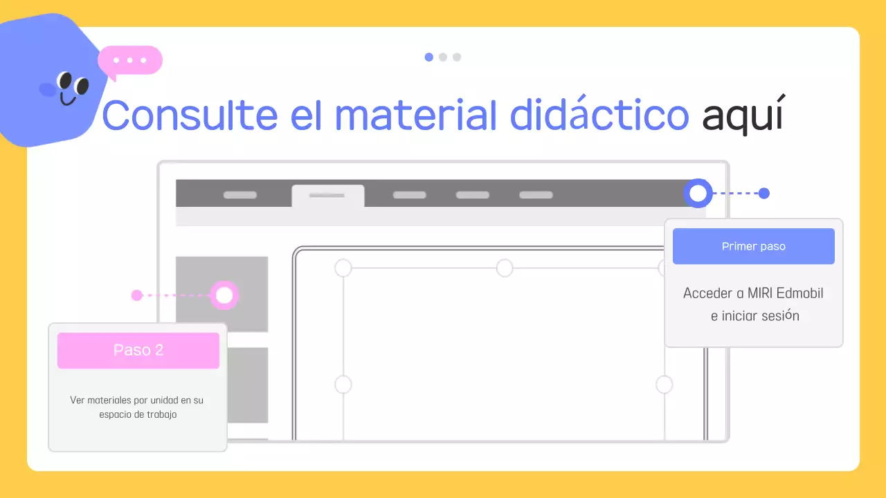 Materiales educativos para bebés amarillos