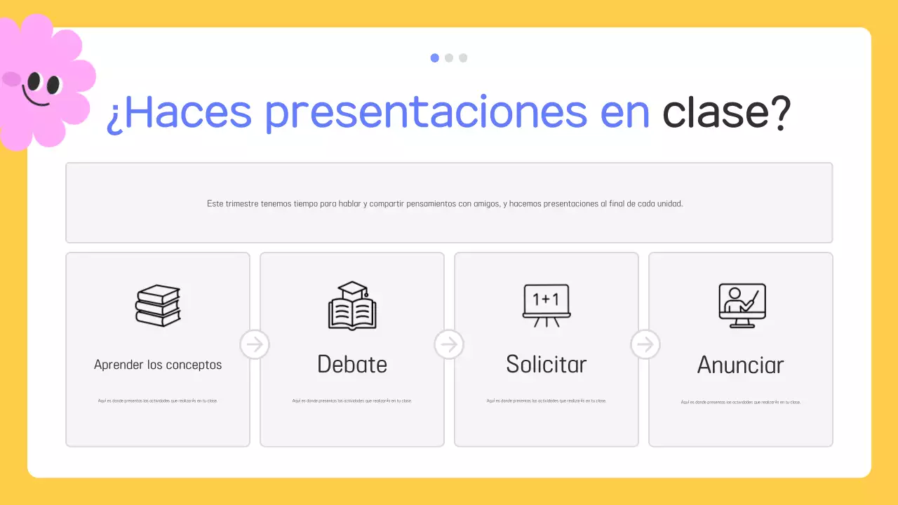 Materiales educativos para bebés amarillos