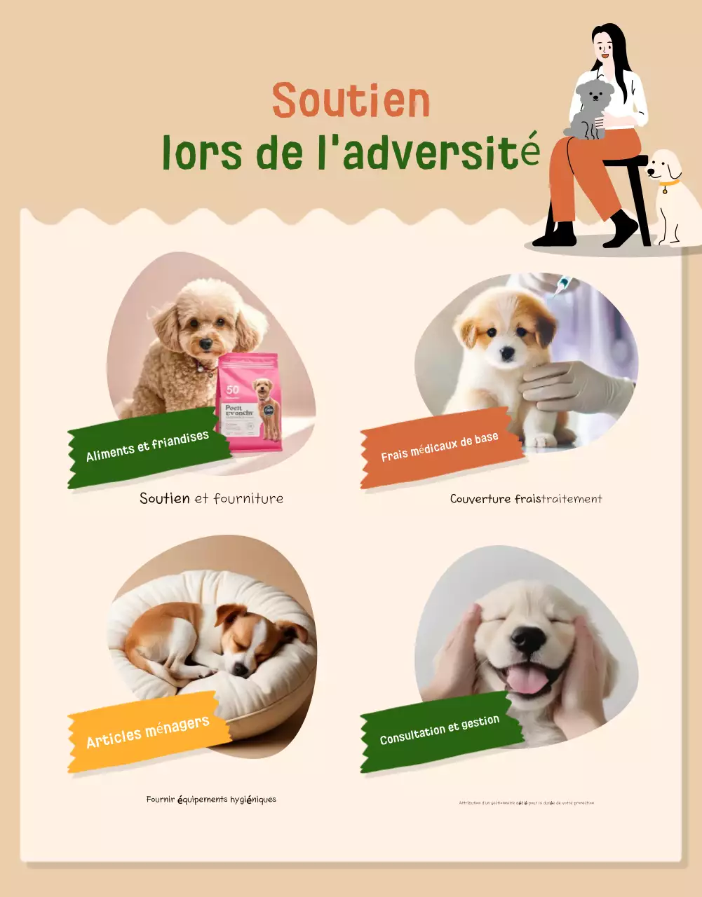 Recrutement pour la protection des bébés animaux beiges