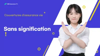 Publicité de Blue Modern Life Insurance