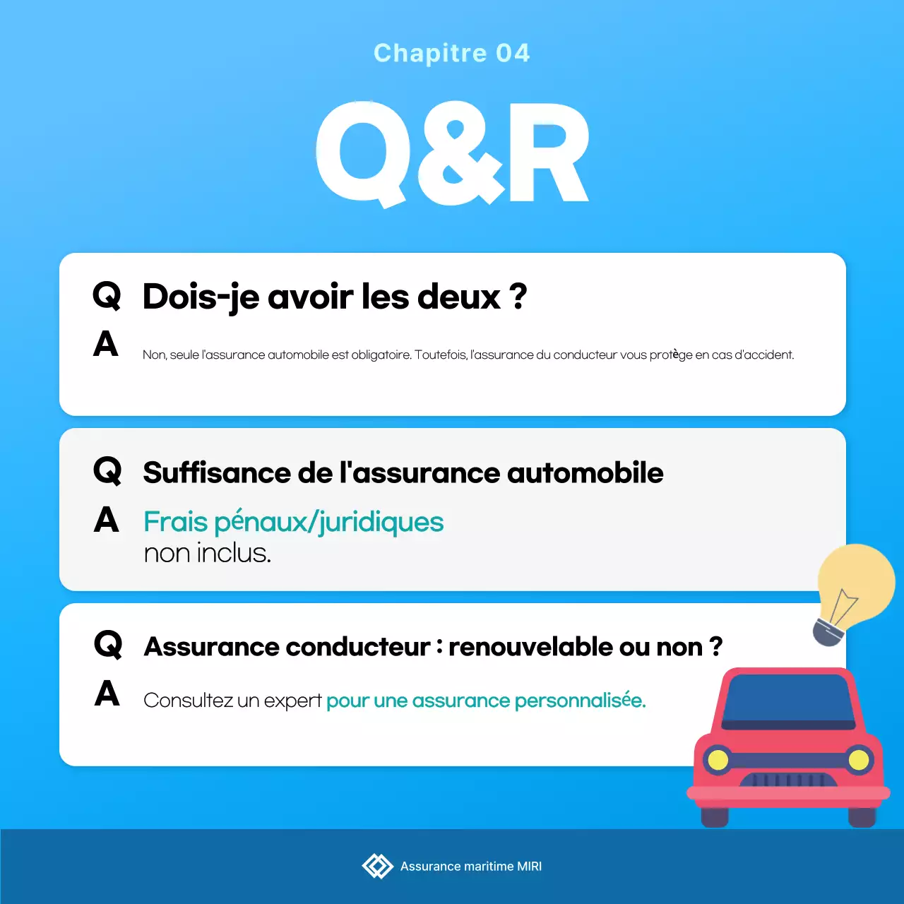 Publicité pour l'assurance Sky Blue Clean