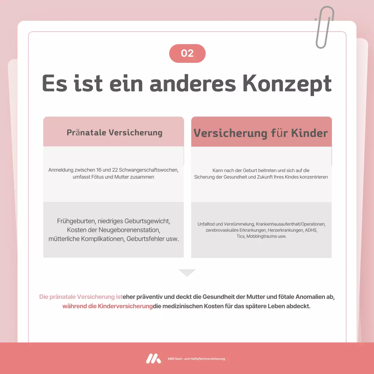 Pink Baby Versicherungsleitfaden