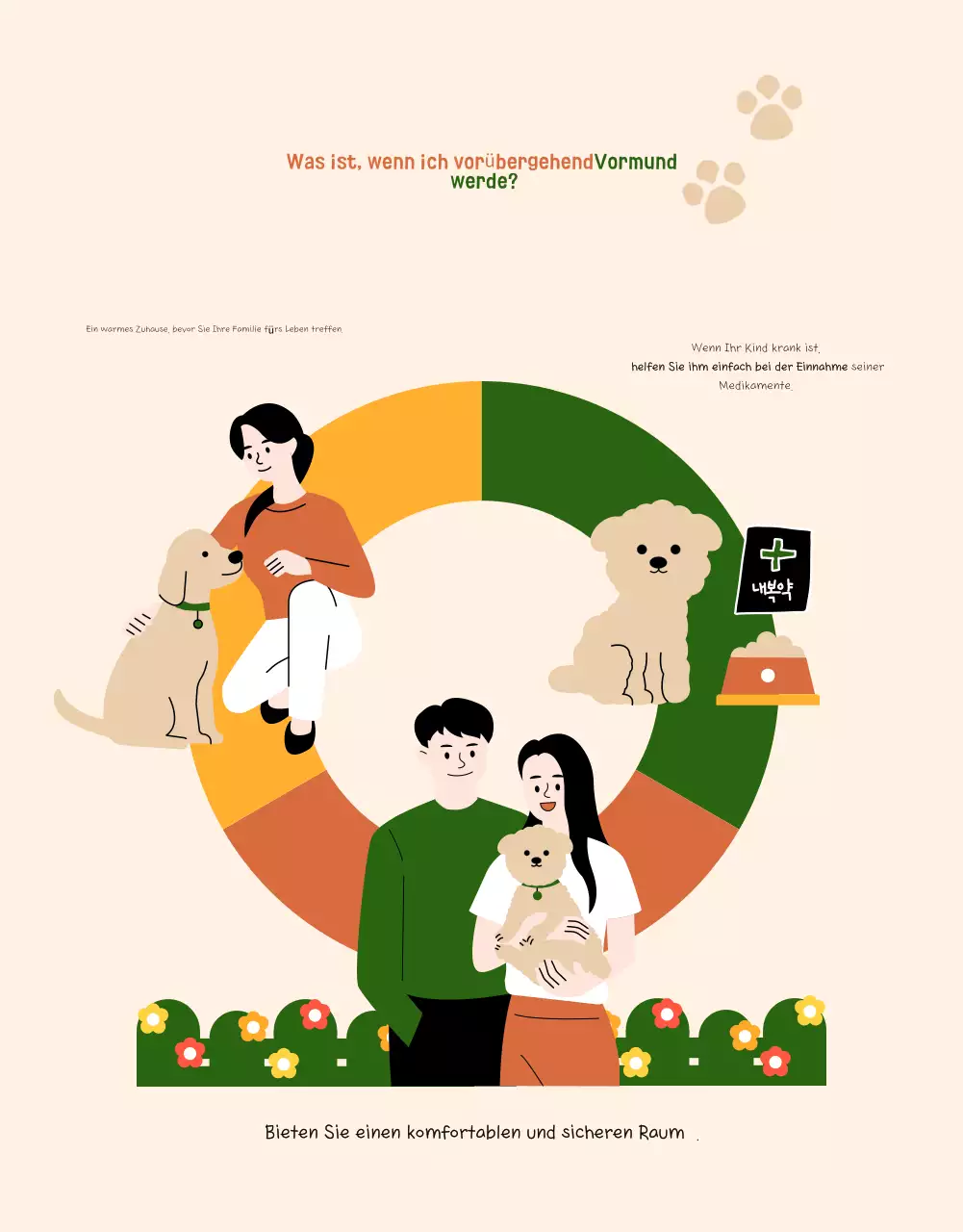 Beige Baby Animal Protection Rekrutierung