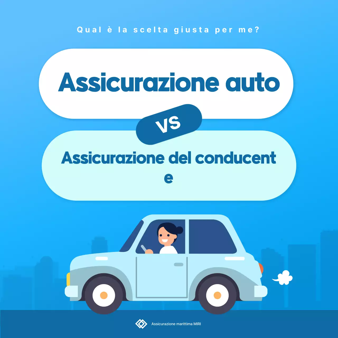 Pubblicità di Sky Blue Clean Insurance