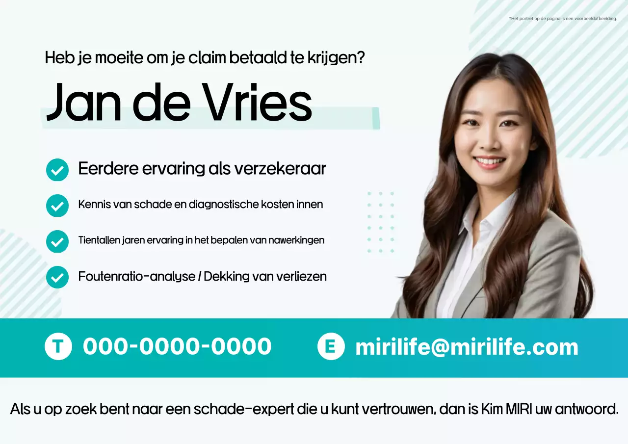 Advertentie voor Mint Modern Insurance