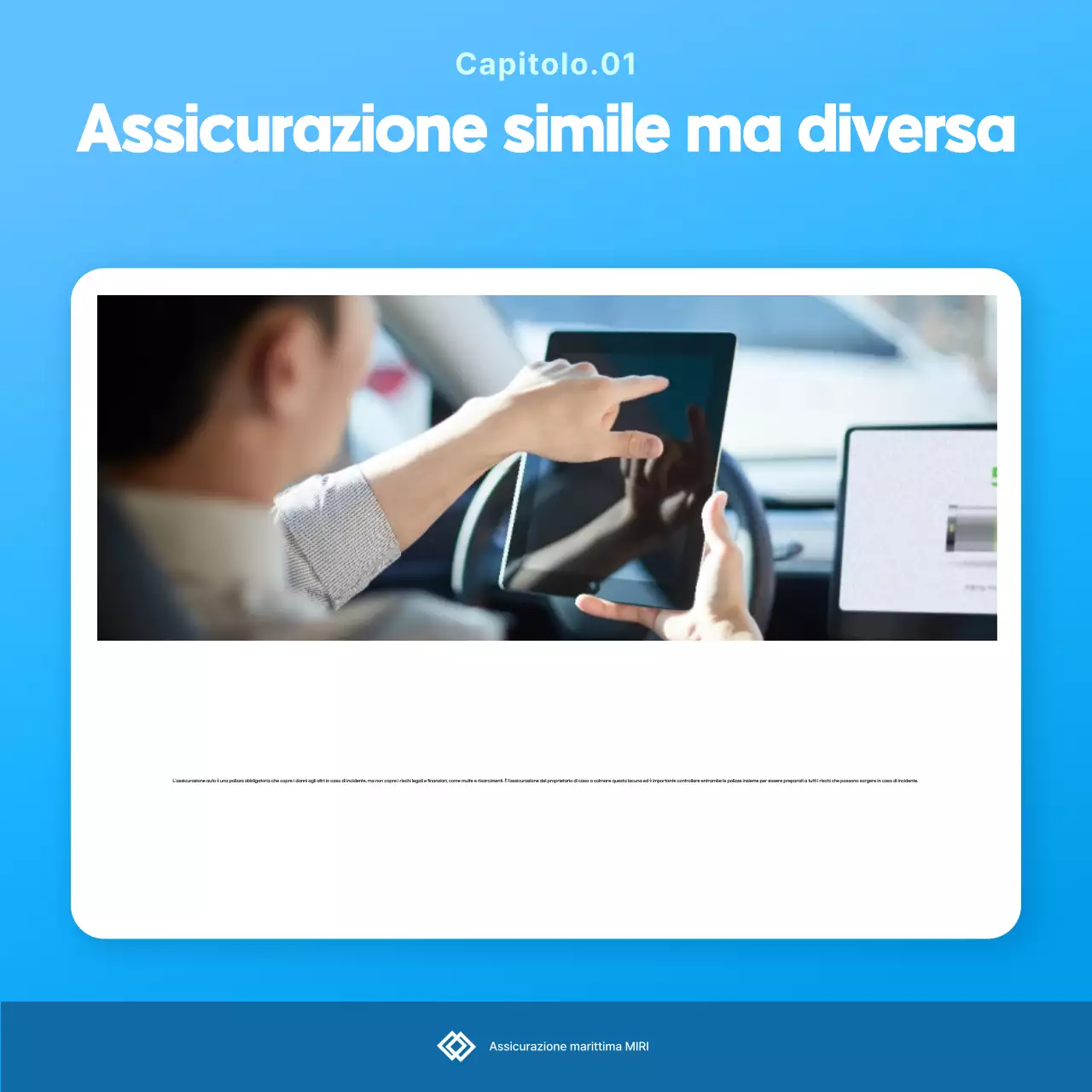 Pubblicità di Sky Blue Clean Insurance