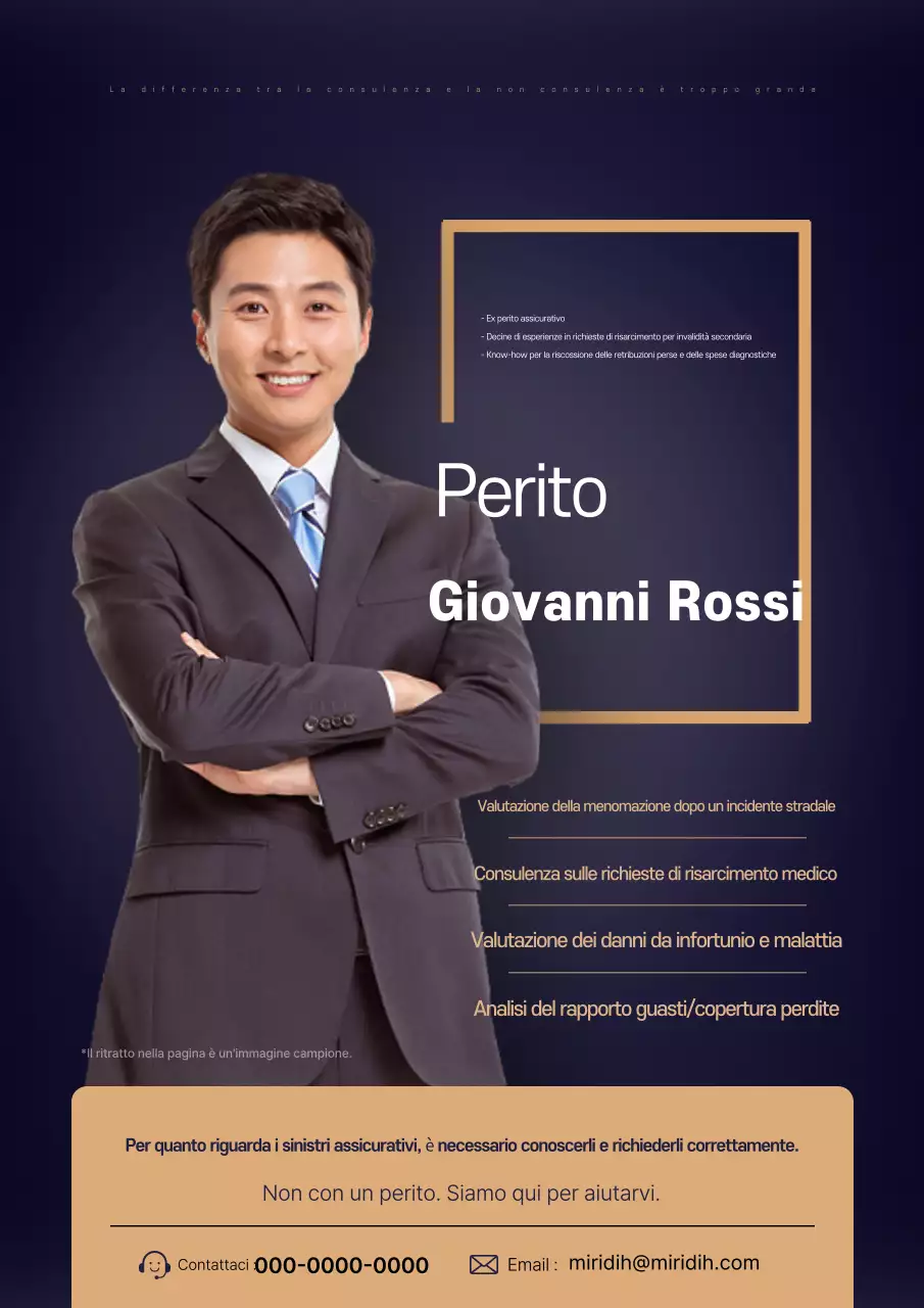 Guida alla consulenza assicurativa moderna blu