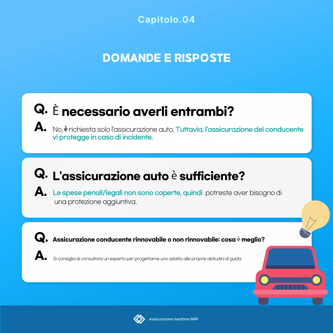 Pubblicità di Sky Blue Clean Insurance