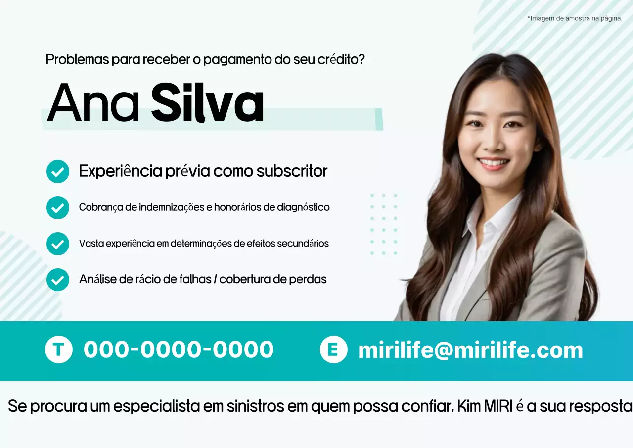 Anúncio de Seguro Moderno Mint